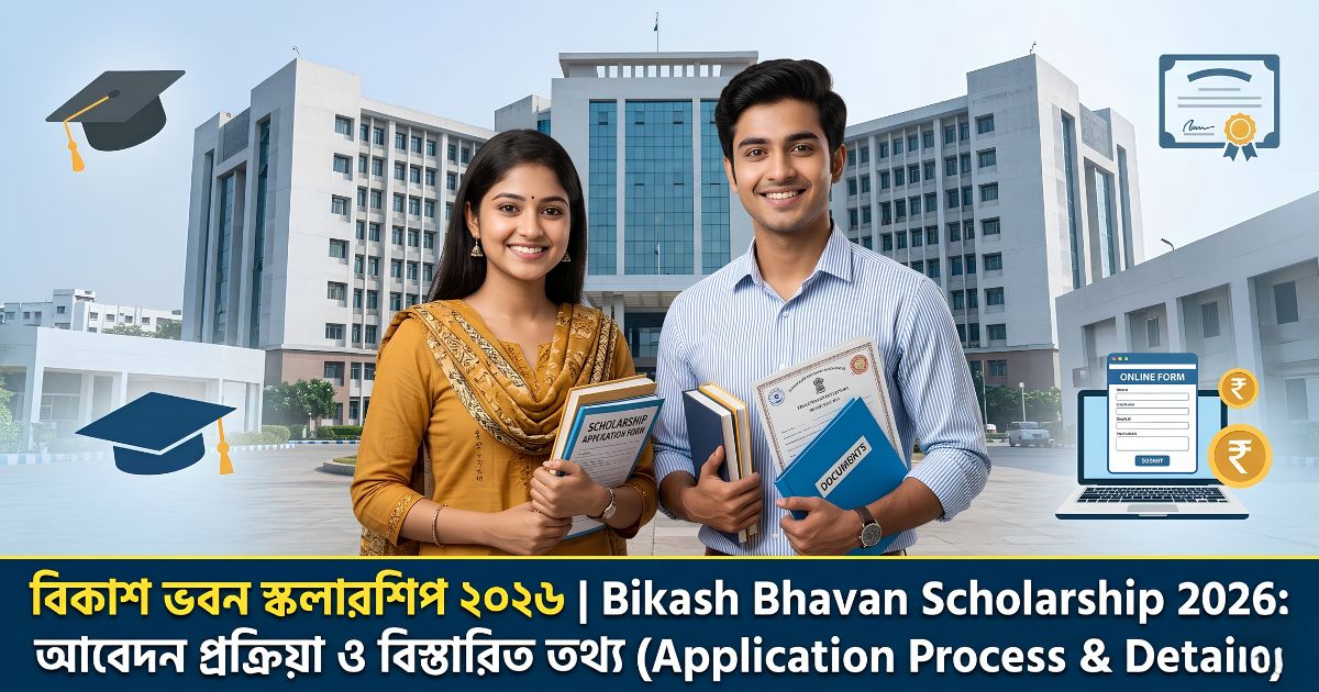 Bikash Bhavan Scholarship(বিকাশ ভবন স্কলারশিপ)